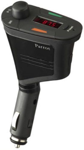 Parrot PMK5800 Bluetooth Hands Free Car Kit with FM Transmitter, Full Duplex, Built-in omnidirectional microphone with adaptive gain, Advanced noise reduction (new algorithm), Echo cancellation, Residual echo cancellation, Voice menus, Voice recognition 150 voiceprints per paired phone, Keywords for quick access (PMK-5800 PMK 5800 PAR-PMK5800)