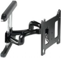 Chief PNRUB Flat Panel Dual Swing Arm Wall Mount (42-71" Displays), Black, Depth from Wall 3.25" (83 mm), Height Adjustment 1" (25 mm), Tilt +5º, -15º, Roll +/-2.5°, Swivel 90° left/right, Integrated Lateral Shift 4.5" left/right, Centris Fingertip Tilt allows you to select the perfect tension for your screen's center of gravity (PN-RUB PNRU PN RUB) 