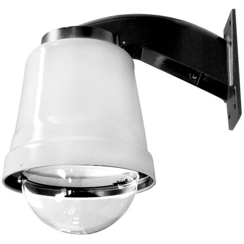 Panasonic POD7CWN Outdoor Housing for P-T-Z Cameras (including WV-CS954), Clear Dome, Wall Mount, White (POD7CWN POD7CW POD7C POD-7CWN POD7-CWN POD7C)