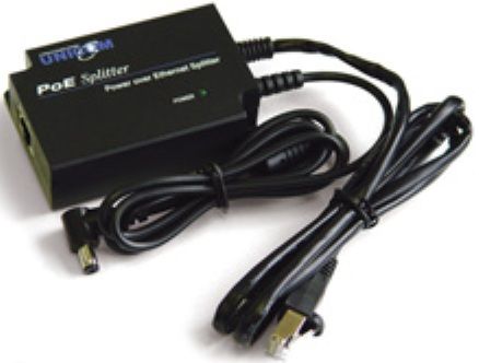 Unicom POE-22001T Power over Ethernet (PoE) Splitter Adapter for 10/100Base-TX (POE22001T POE 22001T POE-22001 POE22001)