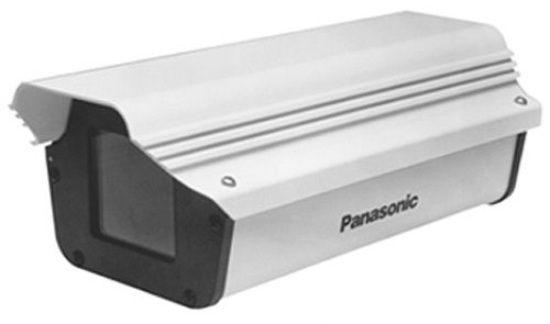 Panasonic POH1000HB Outdoor camera housing. Same as POH1000 but with factory installed 24VAC heater/blower, Side hinges for ease of access when focusing and adjusting the camera, Easy camera installation (POH-1000HB POH 1000HB)