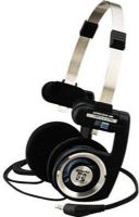 Koss PORTA-PRO Folding Portable Headphones,  Dynamic element design for deep bass performance, Comfort Zone setting on temporal pad for comfortable, secure fit, Multi-pivoting earplates and adjustable headband for added comfort, 15-25,000 Hz Frequency Response, Straight, dual entry 4 foot cord (PORTA PRO PORTAPRO) 