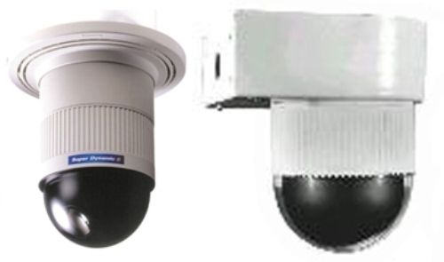 Panasonic POS854BPD Clr/BW Outdoor Pressurized Dome Camera Pak, WV-CS854B, Dome Housing, Wall Mount (POS-854BDP, POS 854BDP)