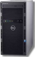 Dell POWEREDGET130 Mini-tower Server, 1 x Intel Xeon E3-1220 v5 Quad-core 3 GHz, 8 GB Installed DDR4 SDRAM; 1 TB Serial ATA/600 HDD; 12Gb/s SAS, Serial ATA/600 Controller; 0, 1, 5, 10, 50 RAID Levels; 290 W; 1 Processor Intel Xeon E3-1220 v5 Quad-core 3 GHz Support; UPC 884116249153 (DELLPOWEREDGET130 DELL POWER EDGE T130 T 130 DELL-POWER-EDGE-T130 T-130) 