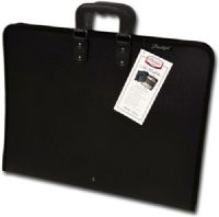 Prestige PP2331-3 Studio Series, Art Portfolio 3" Gusset, 23" x 31"; Choice of size and gusset width; Made of durable, heavy-duty polypropylene; Stitched cloth edges for additional durability; Zippered for security; Zippered 6"W x 17.75"L inside pouch for smaller items; Black color; Includes an ID/business card pocket; UPC 088354949299 (PRESTIGEPP23313 PREDTIGE PP23313 PP 23313 PP2331 3 PP-23313 PP2331-3) 