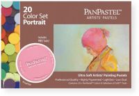 PanPastel PP30203 Ultra Soft Artists Painting Pastels, Portrait Colors, Set of 20; Professional grade, extremely fine lightfast pastel color in a cake form which is applied to almost any surface; Dry colors are essentially dustless, go on smooth as if like fluid; UPC 879465002160 (PP30203 PP-30203 PP302-03 PP30-203 PP3-0203 PANPASTEL-PP30203)  