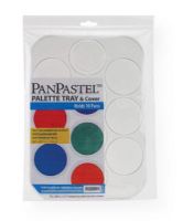 PanPastel PP35010 Empty Palette 10-color Tray; Empty palette trays securely hold pans, are stackable, and come with a cover; Purchase extra storage jars to hold Sofft Tools sponges and knife covers; Empty palette 10-color tray; Shipping Weight 0.31 lb; Shipping Dimensions 12.00 x 9.00 x 0.5 in; UPC 879465000913 (PANPASTELPP35010 PANPASTEL-PP35010 PANPASTEL/PP35010 PAINTING) 