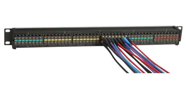 TE Connectivity PPM15448-LCCHP-BK ProPatch Miniature (PPM) High-Performance Panel, HD, High-density: 96 total jacks (4x48), Characteristic impedance:, Voltage rating:, Mechanical durability:, Insulation resistance:, SHDC jack panel retention:, Patch cord cable bend and twis, Sheet metal panel:, Jack plastic housing:, Lightweight: Less then 1.8 Kg (3.8 lbs) total, panel weight (PPM15448LCCNNBK PPM15448-LCCNN-BK)