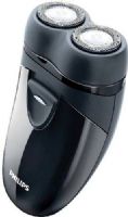 Norelco PQ208/40 Washable Travel Shaver, Compact design and travel pouch helps you take it wherever you need to go, Independently floating heads, Self-sharpening blades, CloseCut shaving head delivers a comfortably close shaving experience, Cordless 2AA battery shaver, Up to 60 minutes cordless shave, Pouch and 2 AA batteries included, UPC 075020029744 (PQ20840 PQ208-40 PQ-208/40 PQ208 40) 