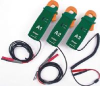 Extech PQ34-2 Current Clamp Probes 200A For use with PQ3450 3-Phase Power Analyzer/Datalogger and PQ3470 3-Phase Graphical Power and Harmonics Analyzer/Datalogger, Set of 3 clamp probes with 0.8 in. jaw opening, UPC 793950334027 (PQ342 PQ34 2 PQ-34-2 PQ 34-2) 