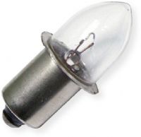 Eiko PR12 model 40084 Miniature Automotive Light Bulb, 5.95 Volts, C-2R Filament, 1.25/31.8 MOL in/mm, 0.45/11.5 MOD in/mm, 15 Avg Life, B-3 1/2 Bulb, P13.5s SC Miniature Flanged Base, 0.25/6.4 LCL in/mm, 0.5 Amps, 3.00 MSCP, 5 "D" Cells Use (40084 PR12 PR-12 PR 12 EIKO40084 EIKO-40084 EIKO 40084) 