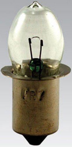 Eiko PR13 model 40086 Miniature Automotive Light Bulb, 4.75 Volts, C-2R Filament, 1.25/31.8 MOL in/mm, 0.45/11.5 MOD in/mm, 10 Avg Life, B-3 1/2 Bulb, P13.5s SC Miniature Flanged Base, 0.5 Amps, 2.50 MSCP, K13 Replaces, UPC 031293400864, Price is for each Bulb but Must be ordered in Multiples of 10 bulbs (40086 PR13 PR-13 PR 13 EIKO40086 EIKO-40086 EIKO 40086)