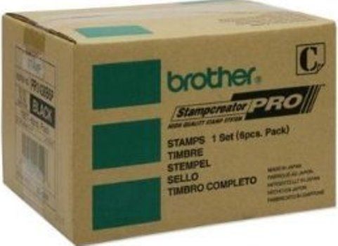 Brother PR1438B6P Black Ink Stamp, 1.50