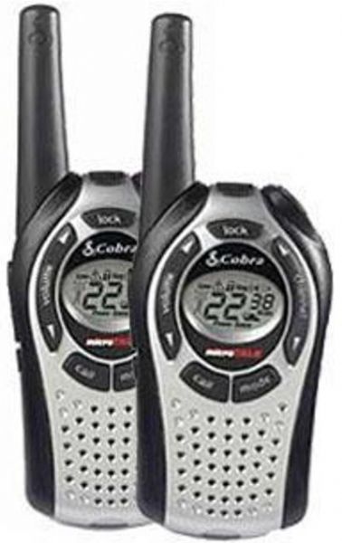 Cobra PR550WX-2 Two Way 5 Mile Range Radios, Up to 5 Mile Range, Weather Resistant, 7 FRS Channels And 38 Privacy Codes, 8 GMRS Channels And 38 Privacy Codes, 10 NOAA Weather Channels, 10 Call Tones, Audible Low-Battery Indicator, Backlit LCD (PR550WX-2 PR550WX 2 PR550WX2)