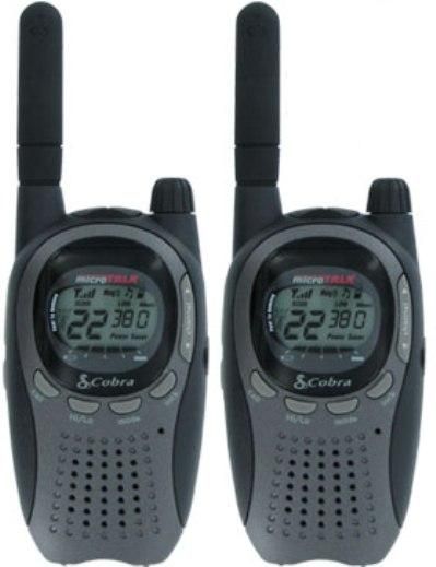 Cobra PR945-2 Remanufactured Two-Way Radio,  Up To 6 Miles-10 Km Range, 22 Channels And 38 Privacy Codes- 532 Privacy Channel Combinations, 10 Channel Memory, UHF/FM Delivers Ultra-Clear Long Distance Reception, Speaker / Mic Jack, 2 GMRS/FRS Radios, 2 Belt Clips, Illuminated LCD (PR945-2 PR945 2 PR9452)