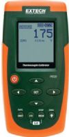 Extech PRC20 Thermocouple Calibrator, Palm-sized double molded housing and large dot-matrix digital backlit LCD with thermocouple type indication, Source and measure 8 thermocouple type devices (J, K, T, E, C, R, S and N), CJC Cold Junction Compensation function, Up to five user adjustable calibration presets; UPC 793950710210 (PRC-20 PRC 20 PR-C20) 