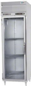 Beverage Air PRD1-1BG One Section Glass Door Pass-Thru Refrigerator, 60 Amps, 60 Hertz, 1 Phase, 115 Volts, 24 Cubic Feet Capacity, Top Mounted Compressor, All Stainless Steel Construction, Swing Door Style, Glass Door Type, 1/3 Horsepower, 2 Number of Doors, 3 Number of Shelves, 1 Sections, 36 - 38 Degrees F Temperature Range, Fluorescent interior lighting, 6" heavy duty legs, 78.5" H x 26" W x 34" D (PRD11BG PRD1-1BG PRD1 1BG) 