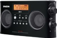 Sangean PR-D5 BK FM-Stereo RBDS/AM Digital Tuning Portable Receiver, Black, 200mm Ferrite AM Antenna Bar to Allow Best AM Reception, 10 Memory Preset Stations (5 FM, 5 AM), Easy to Read LCD Display with Backlight, PLL Synthesized Tuning System, Excellent Reception and Stereo Audio Performance, Selectable Stereo/Mono Switch, UPC 729288020158 (PRD5BK PR-D5-BK PR-D5BK PR-D5 PRD5 PR D5) 