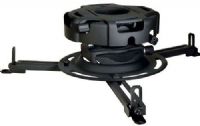 Peerless PRG-UNV Precision Gear Projector Mount for Projectors Weighing Up to 50 lb, Black, Patent pending precision gear provides accurate projector image alignment, Two adjustment knobs control projector image alignment, Horizontal wrench access slots make flush mounting installations fast & easy (PRGUNV PRG UNV) 