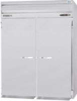 Beverage Air PRI2-1AS Two Section Solid Door Roll In Refrigerator, 12 Amps, 60 Hertz, 1 Phase, 115 Volts, Doors Access Type, 73.4 Cubic Feet Capacity, 2 Number of Doors, 2 Sections, 1/2 Horsepower, All Stainless Steel Construction, Swing Door Style, Solid Door Type, Freestanding Installation Type, 36 - 38 Degrees F Temperature Range,  66" W x 37" D x 84.5" H (PRI21AS PRI2-1AS PRI2 1AS) 