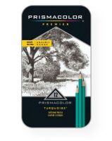 Prismacolor 24192 Premeir Turquoise Premier Medium Drawing Pencil Set; Professional quality graphite pencils designed for technical and fine art drawing; Featuring consistent grading, strong opacity, and clean erase ability; Pure and smooth lay down in a wide variety of grades; Lead sharpens to a perfect point for a scratch-less, glossy line in any weight; UPC 070735241924 (PRISMACOLOR24192 PRISMACOLOR-24192 PREMEIR-TURQUOISE-24192 DRAWING SKETCHING) 