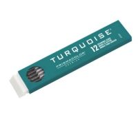 Prismacolor E2375-2B Turquoise 2mm Lead 2B, 12 Counts; Made of pure crystalline graphite and super refined clay for professional drawing and reproduction; Contains 12 leads; 51&#8260;8" long and .078" (2mm) in diameter to fit all lead holders; Specially formulated lead ideal for fine art, technical drawing, freehand sketching, drafting and lettering; Dimensions 51&#8260;8" x .078"; Weight 0.06 lbs; UPC 070735021762 (PRISMACOLOR E2375-2B 2B E23752B PENCIL 2B GRAPHITE DRAWING) 