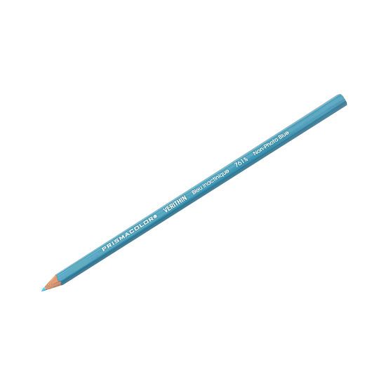 Prismacolor E761  Verithin Premier Pencil Non Photo Blue, 12 Box; Strong leads that sharpen to a needle point; Perfect for making check marks or accounting ledger entries; The brilliant colors will not smear, even when wet;  Individual colors packaged 12/box; Dimensions  8.00