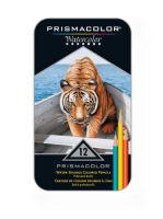 Prismacolor SN4064 Premier, Premier Watercolor Pencil 12 Color Set;  Richly saturated colors, Pigments have excellent solubility for smooth laydown, Artist quality water soluble colored pencils can be used with water and a brush to create translucent, Lightfast, watercolor effects,  Dimensions  8" x 2" x 0.4"; Weight 0.4 Lbs; UPC 070735040640 (PRISMACOLORSN4064 PRISMACOLOR SN4064 SN 4064 PRISMACOLOR-SN4064  WATERCOLOR PENCIL) 