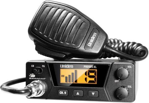 Uniden PRO505XL Bearcat CB Radio, 40 Number of Channels, 9 Instant Emergency Channel, 4 Watts Transmission Wattage, External Speaker Capability, Electret Microphone, Backlit LCD Display, Channel Up/Down Buttons, UPC 050633550458 (PRO505XL PRO-505XL PRO 505XL PRO505-XL PRO505 XL)
