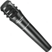 Audio-Technica PRO 63 Cardioid Dynamic Instrument Microphone, Frequency Response 70-16000 Hz, Open Circuit Sensitivity –55 dB (1.7 mV) re 1V at 1 Pa, Impedance 300 ohms, Tuned to make an impact, this mic clarifies the intensity of instruments and vocals, Two-stage ball-type headcase for superior "pop" protection, UPC 042005134335 (PRO63 PRO 63) 