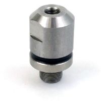 Procomm Model JBC930SS Heavy Duty Stainless Steel CB Antenna Stud; Stainless steel; Extra heavy duty; SO239 coaxial connection; Compatible with 3/8 x 24 threaded antennas; 2" tall x 1 1/8" wide; Requires 1/2" hole; UPC 734139718504 (STAINLESS STEEL SUPER HEAVY DUTY STUD PROCOMM JBC930SS PROCOMM-JBC930SS PROJBC930SS) 