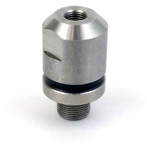 Procomm Model JBC930SS Heavy Duty Stainless Steel CB Antenna Stud; Stainless steel; Extra heavy duty; SO239 coaxial connection; Compatible with 3/8 x 24 threaded antennas; 2