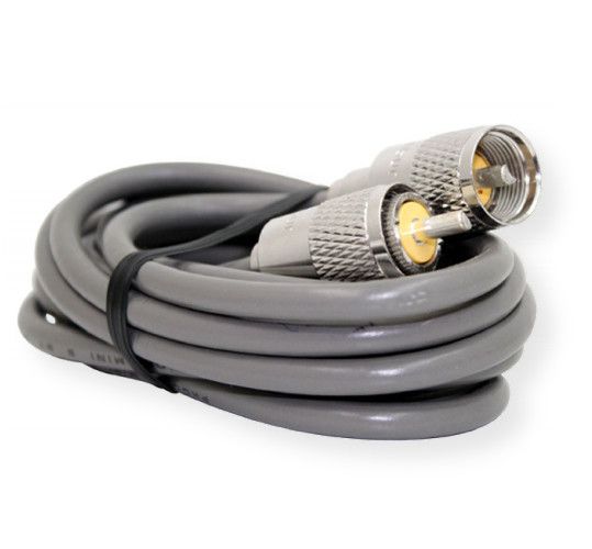 Procomm Model PP8X100 100' RG8X Coaxial Cable with PL259 Connectors on each end; MINI 8; Bare copper stranded center conductor; High quality soldered PL259 at each end; 100% Tested; Made in the USA; UPC 734139070008 (100' RG8X SINGLE LEAD COAX CABLE PL259 EACH END PROCOMM-PP8X100 PROCOMM PP8X100 PROPP8X100)