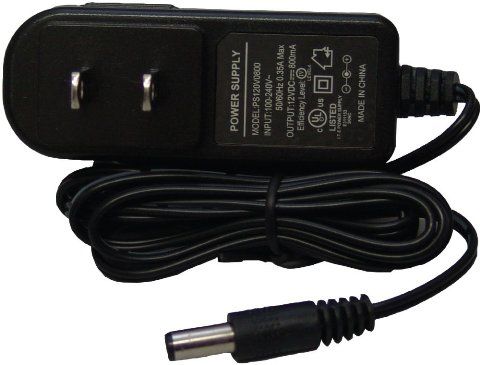 LTS PS120V0800 Adapter for Surveillance Security Camera, DC12V 800mA output, UL listed, For use with CCTV surveillance security camera, 2.1mm connector fits most surveillance cameras, Slim design only occupies one spot on a power strip with 50 inch cord (PS120V0800 PS-120V0800 PS 120V0800 PS120V-0800 PS120V 0800)