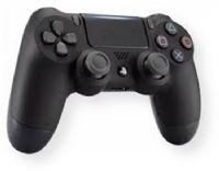 Sony Playstation CUH-ZCT2 Wireless Controller (DUALSHOCK 4); Black;  PS button, SHARE button, OPTIONS button, Directional buttons (Up/Down/Left/Right), Action buttons (Triangle, Circle, Cross, Square), R1/L1/R2/L2 buttons, Left stick / L3 button, Right stick / R3 button, Touch Pad Button; 2 Point Touch Pad, Click Mechanism, Capacitive Type; UPC 711719504290 (CUH-ZCT2  CUHZCT2  CUH-ZCT2CONTROLLER CUHZCT2-CONTROLLER CUHZCT2PLAYSTATION CUHZCT2-PLAYSTATION)  