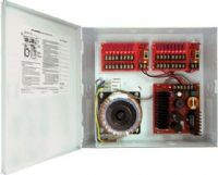 Seco-Larm PS-D1610-PUQ High Amperage DC power supplies, 16 Outputs, 3A Max Amp per Channel, 12.0~15.1 VDC - adjustable, 120VAC Input Voltage, Individual red status LEDs for each output, Includes enclosure, power charger and transformer, Output fuses rated 3A at 250VAC, Output adjustable to compensate for voltage drop, Main power switch with surge protection, Maximum 10 Amp continuous output current (PSD1610PUQ PS-D1610-PUQ PS D1610 PUQ) 