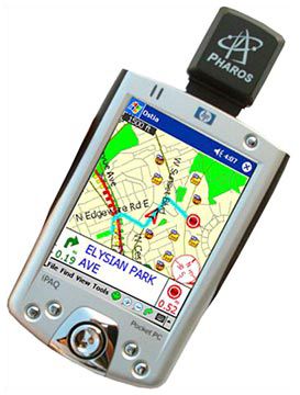 Pharos PSD80 Secure Digital Pocket GPS Navigator (PS-D80, PS D80)