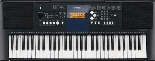 Yamaha PSR-E333 Portable Keyboard, Black, 61 Keys, Size 92mm x 32mm, Backlight, 32 Polyphony, Preset 113 + 361 XGlite + 13 Drum/SFX/SE Kits, Ultra Wide Stereo, More Advanced Y.E.S