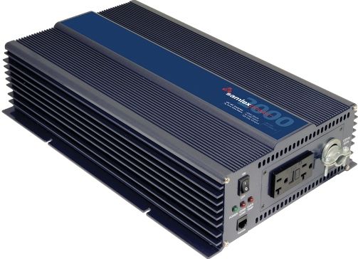 Samlex PST-2000-12 Pure Sine Wave DC-AC Inverter 2000 Watts, 12VDC 120VAC; High efficiency; Can be hard wired; Temperature controlled cooling fan reduces energy consumption; Low interference; Wide operating DC input range 10.7 - 16.5 VDC/21.4 - 33.0 VDC; Commercial grade design suitable for heavy duty loads, long periods of continuous operation & for emergency back up (PST200012 PST2000-12 PST-200012)