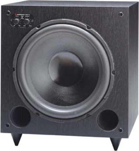Audio Source PSW112 Subwoofer System, 30 Hz to 200 Hz Frequency Response, Volume, Crossover Frequency Adjustment, Power and LED Indicator Controls, UPC 041087010209 (PSW112 PSW-112 PSW 112)