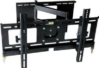 Diamond Mounts PSW700AT Double Hinge-Single Tilt & Swivel Medium Articulating Wall Mount Fits with 23" - 40" TVs, Solid heavy-gauge steel with a powder black finish, Maximum Load Capacity 165.00 lb, Tilt 5 -15 degrees, Wall Distance 3.94" Closed - 22.64" Extended, VESA 400mm x 300mm, UPC 094922362933 (PSW-700AT PSW 700AT PSW700A PSW700) 