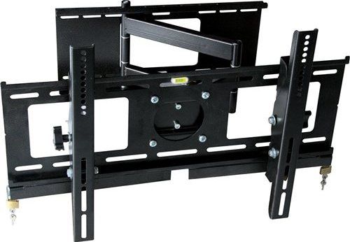 Diamond Mounts PSW700AT Double Hinge-Single Tilt & Swivel Medium Articulating Wall Mount Fits with 23