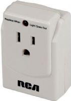 RCA PSWT1 One-outlet Surge Protector Wall Tap, 770 Joules Surge Protection, Without Telephone Protection, Plugs Right Into Wall Outlet, Protection Indicator, Cleans Power For Better Performance, Perfect For Household Electronics (PSWT-1 PSWT 1) 