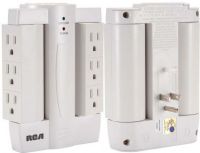 Audiovox PSWTS6R Six swivel outlet surge protector, 6 swivel outlets, Outlets swivel side to side 90 degrees, 1200 joules surge protection, Illuminated indicators show when the surge is grounded and protecting, Off white in color, Dimensions 6.2" x 4.2" x 2.5"; Weight 0.6 Lbs; UPC 044476083204 (AUDIOVOXPSWTS6R AUDIOVOX PSWTS6R PSWTS 6 R PSWTS 6R PSWTS6 R AUDIOVOX-PSWTS6R PSWTS-6-R PSWTS-6R PSWTS6-R) 