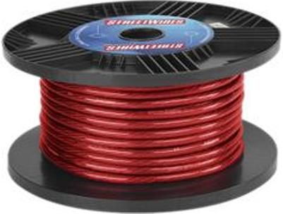 MTX Audio PSX8250C The Ultimate Performance 8 Gauge Clear Power Wire Cable, 250 Feet Reel, Copper Coated Aluminum Wire, 105 degree temperature rating, Poly Flex insulation resists battery acid, oil and gasoline, UPC 715442143160 (PSX-8250C PSX 8250C PS-X8250C PSX8250 StreetWires)