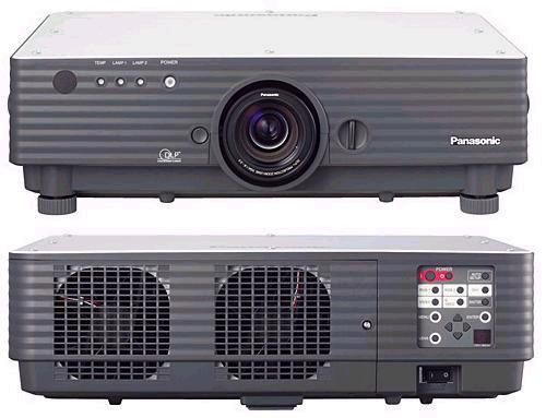 Panasonic PT-D5500UL DLP Projector with BriteOptic Dual-Lamp Technology, 5000 ANSI Lumens, 1024x768 XGA Native Resolution, 1600:1 Contrast Ratio, Lens Not Included (PT D5500UL, PTD5500UL, PT-D5500U, PT-D5500)