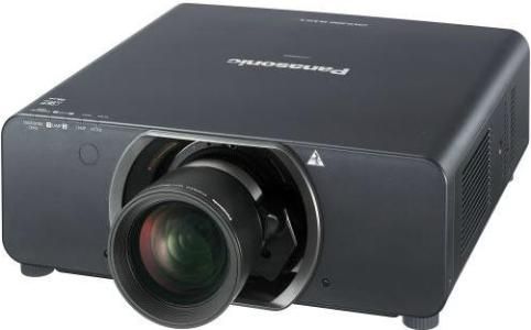 Panasonic PT-DW8300U DLP Projector, 9600 ANSI lumens Image Brightness, 10000:1 dynamic Image Contrast Ratio, 90 % Uniformity, 1366 x 768 WXGA native / 1920 x 1200 WXGA resized Resolution, Widescreen Native Aspect Ratio, 162 MHz Video Bandwidth, 3,147,264 pixels Display Format, 120 V Hz x 100 H kHz Max Sync Rate, 2 x UHM 355 Watt Lamp Type, AC 120 60 Hz Voltage Required, 920 Watt Power Consumption Operational (PTDW8300U PT-DW8300U PT DW8300U)