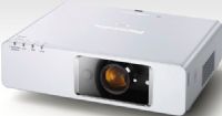 Panasonic PT-F300NTU Digital Multimedia LCD Projector, 4000 lumens, WXGA (1280x800) resolution, Contrast ratio 600:1, Manual zoom (1:1–1:1.2), manual focus, F 1.7–2.6, f 24.0–47.2 mm lens, Projection size (diagonally) 838–7620 mm (33–300 inches) diagonally, 4:3 aspect ratio, Optical axis shift Vertical +/-50%, horizontal +/-27%, 13.7 lbs. (PTF300NTU PT F300NTU PTF-300NTU PTF 300NTU PT-F300) 