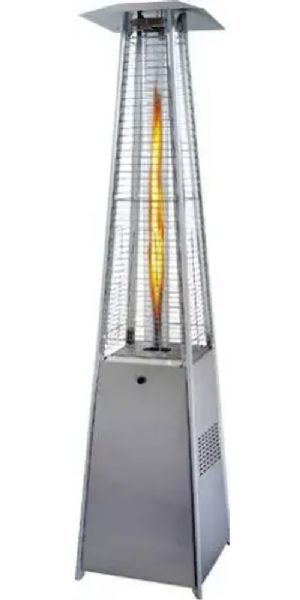 Napoleon PTH31GTSSP Bellagio Patio Torch Liquid Propane SS Heater, Up to 31000 BTUS, Up to a 4 foot natural flame with a 360 view, Modern styling featuring a protective SAFEGUARD screen, Commercial quality stainless steel, 7 feet high, Electronic ignition, Flame/Heat controls, Tempered glass, 84