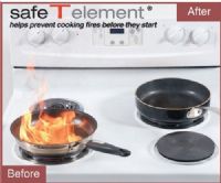 SafeT Element PTI STE ZA Safe-T-element 2X2 Configuration Cooking System, Reduces cooking related fire claims and may reduce insurance premiums, Reduces the number and cost of potential false fire alarms, Is easier to clean and helps to extend the life of the burners and the stove, Won’t burn food and scald pots and allows for better controlled cooking (PTISTEZA PTISTE-ZA PTI-STEZA PTI-STE-ZA) 